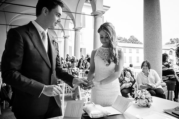 Matrimonio Rito Civile Villa Botta Adorno Pavia S.&M.
