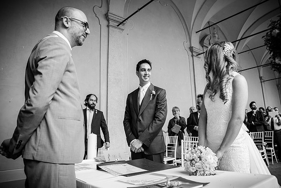 Matrimonio Rito Civile Villa Botta Adorno Pavia S.&M.