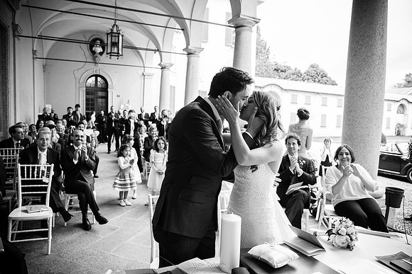 Matrimonio Rito Civile Villa Botta Adorno Pavia S.&M.