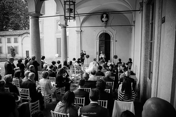 Matrimonio Rito Civile Villa Botta Adorno Pavia S.&M.
