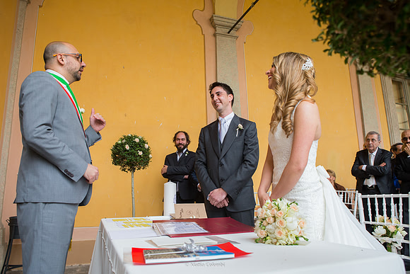 Matrimonio Rito Civile Villa Botta Adorno Pavia S.&M.