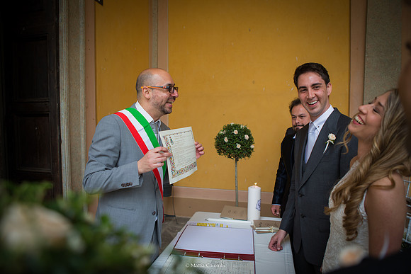 Matrimonio Rito Civile Villa Botta Adorno Pavia S.&M.