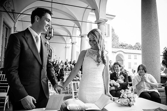 Matrimonio Rito Civile Villa Botta Adorno Pavia S.&M.