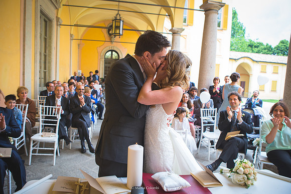 Matrimonio Rito Civile Villa Botta Adorno Pavia S.&M.