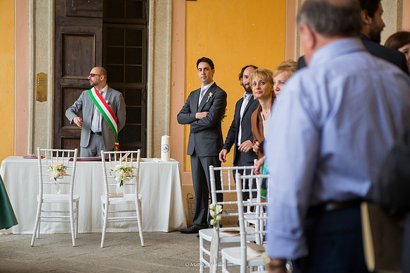 Matrimonio Rito Civile Villa Botta Adorno Pavia S.&M.