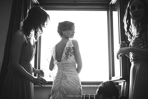 Matrimonio Religioso nella chiesa di San Mauro, ricevimento alla Tenuta cortebella a Gropello Cairoli.