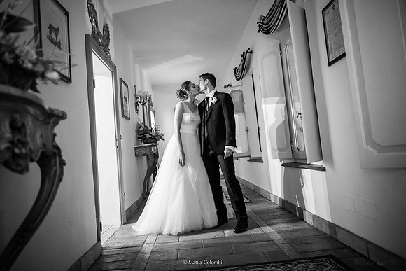 Matrimonio religioso a Vigevano. Ricevimento a Palazzo Brielli Castiglione Tromello
