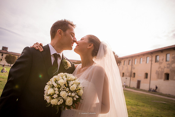 Matrimonio religioso a Vigevano. Ricevimento a Palazzo Brielli Castiglione Tromello