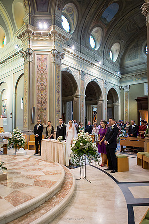 Matrimonio religioso a Vigevano. Ricevimento a Palazzo Brielli Castiglione Tromello
