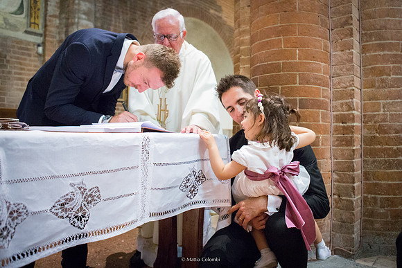 Matrimonio religioso San Teodoro Pavia - Rocca susella