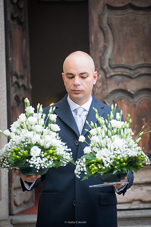 Matrimonio Civile nella chiesatta del comune di Pavia - Ricevimento e Cena al Ristorante Bardelli.