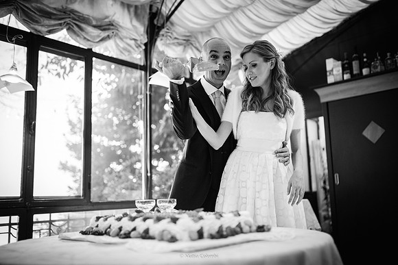 Matrimonio Civile nella chiesatta del comune di Pavia - Ricevimento e Cena al Ristorante Bardelli.