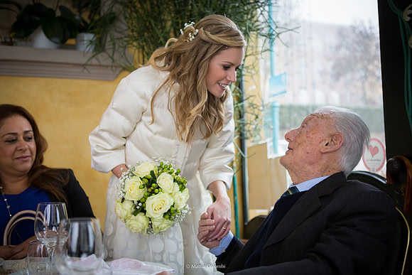 Matrimonio Civile nella chiesatta del comune di Pavia - Ricevimento e Cena al Ristorante Bardelli.