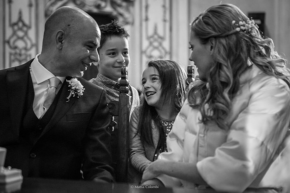 Matrimonio Civile nella chiesatta del comune di Pavia - Ricevimento e Cena al Ristorante Bardelli.