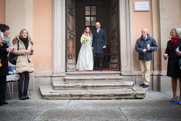 Matrimonio Civile nella chiesatta del comune di Pavia - Ricevimento e Cena al Ristorante Bardelli.