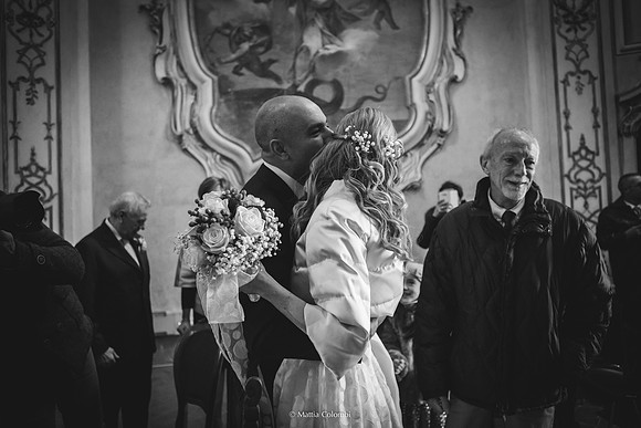 Matrimonio Civile nella chiesatta del comune di Pavia - Ricevimento e Cena al Ristorante Bardelli.