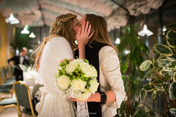 Matrimonio Civile nella chiesatta del comune di Pavia - Ricevimento e Cena al Ristorante Bardelli.