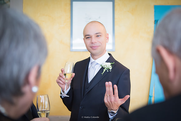 Matrimonio Civile nella chiesatta del comune di Pavia - Ricevimento e Cena al Ristorante Bardelli.