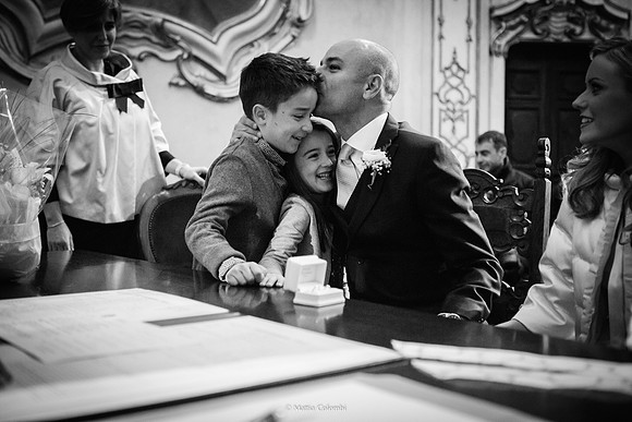 Matrimonio Civile nella chiesatta del comune di Pavia - Ricevimento e Cena al Ristorante Bardelli.