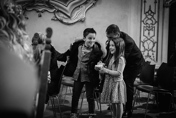 Matrimonio Civile nella chiesatta del comune di Pavia - Ricevimento e Cena al Ristorante Bardelli.