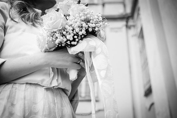 Matrimonio Civile nella chiesatta del comune di Pavia - Ricevimento e Cena al Ristorante Bardelli.