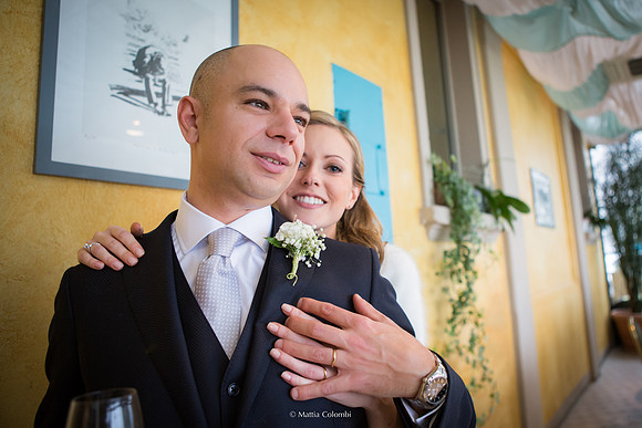 Matrimonio Civile nella chiesatta del comune di Pavia - Ricevimento e Cena al Ristorante Bardelli.
