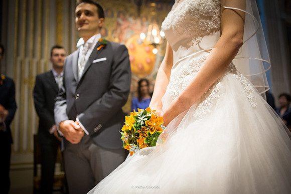 Matrimonio con Rito Religioso Collegio Borromeo Pavia E. &. A.