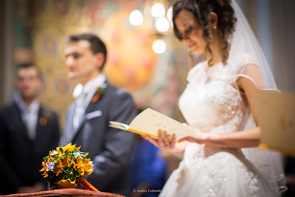 Matrimonio con Rito Religioso Collegio Borromeo Pavia E. &. A.