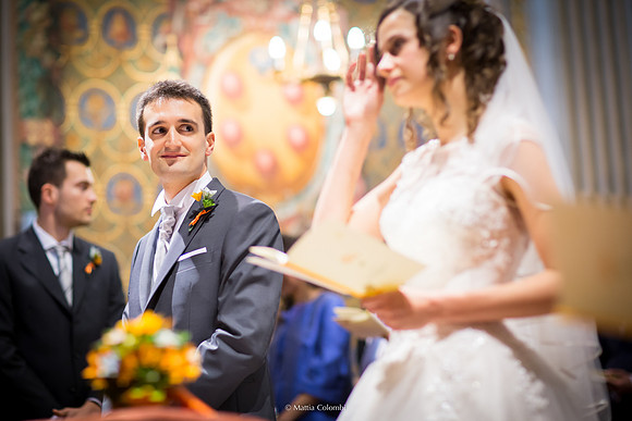 Matrimonio con Rito Religioso Collegio Borromeo Pavia E. &. A.