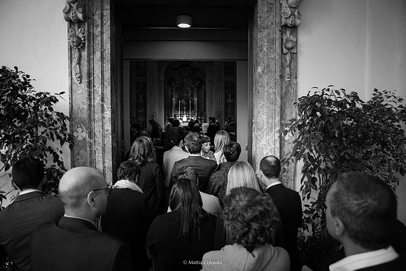 Matrimonio con Rito Religioso Collegio Borromeo Pavia E. &. A.