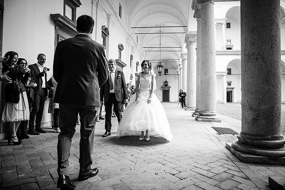 Matrimonio con Rito Religioso Collegio Borromeo Pavia E. &. A.