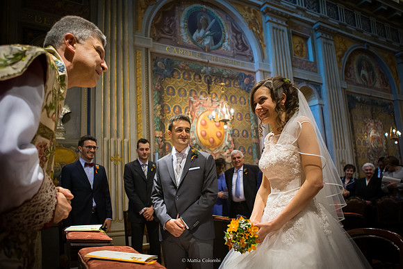 Matrimonio con Rito Religioso Collegio Borromeo Pavia E. &. A.