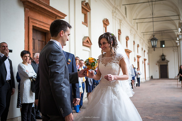 Matrimonio con Rito Religioso Collegio Borromeo Pavia E. &. A.