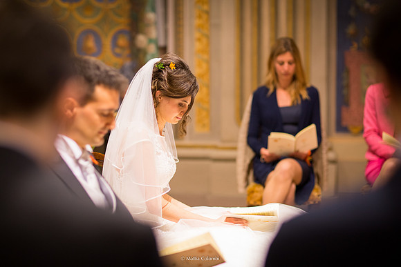 Matrimonio con Rito Religioso Collegio Borromeo Pavia E. &. A.