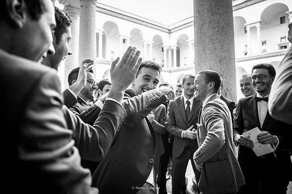 Matrimonio con Rito Religioso Collegio Borromeo Pavia E. &. A.