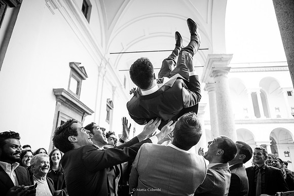 Matrimonio con Rito Religioso Collegio Borromeo Pavia E. &. A.