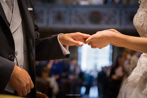 Matrimonio con Rito Religioso Collegio Borromeo Pavia E. &. A.