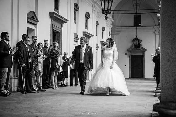 Matrimonio con Rito Religioso Collegio Borromeo Pavia E. &. A.