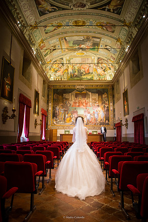 Matrimonio con Rito Religioso Collegio Borromeo Pavia E. &. A.