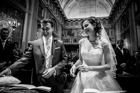 Matrimonio con Rito Religioso Collegio Borromeo Pavia E. &. A.