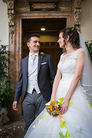 Matrimonio con Rito Religioso Collegio Borromeo Pavia E. &. A.