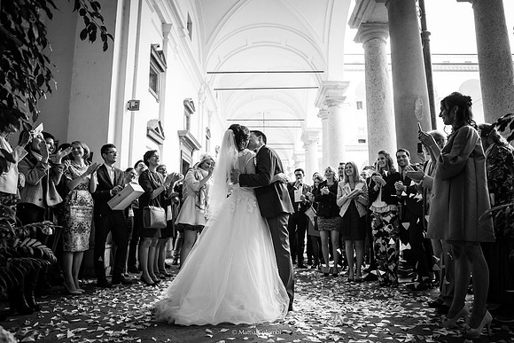 Matrimonio con Rito Religioso Collegio Borromeo Pavia E. &. A.