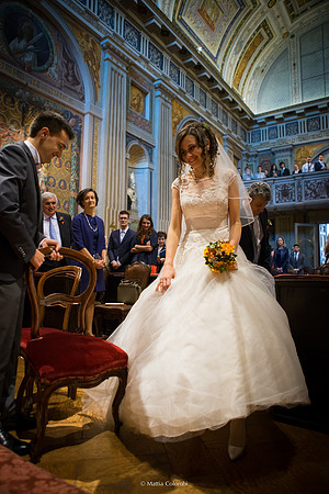 Matrimonio con Rito Religioso Collegio Borromeo Pavia E. &. A.