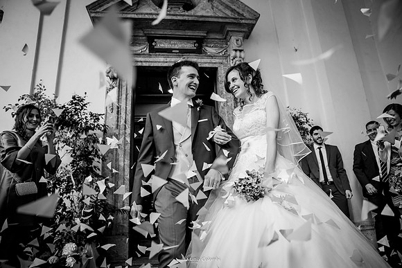 Matrimonio con Rito Religioso Collegio Borromeo Pavia E. &. A.