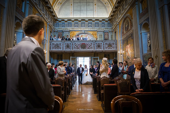 Matrimonio con Rito Religioso Collegio Borromeo Pavia E. &. A.