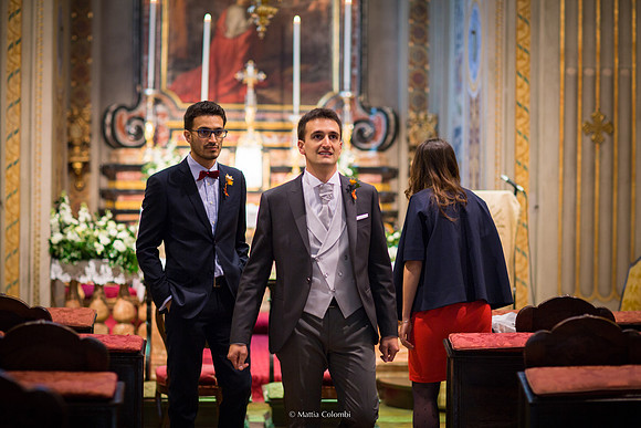 Matrimonio con Rito Religioso Collegio Borromeo Pavia E. &. A.