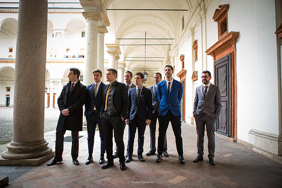 Matrimonio con Rito Religioso Collegio Borromeo Pavia E. &. A.