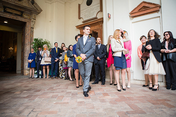 Matrimonio con Rito Religioso Collegio Borromeo Pavia E. &. A.