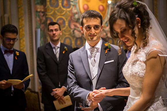 Matrimonio con Rito Religioso Collegio Borromeo Pavia E. &. A.