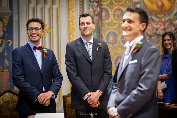 Matrimonio con Rito Religioso Collegio Borromeo Pavia E. &. A.